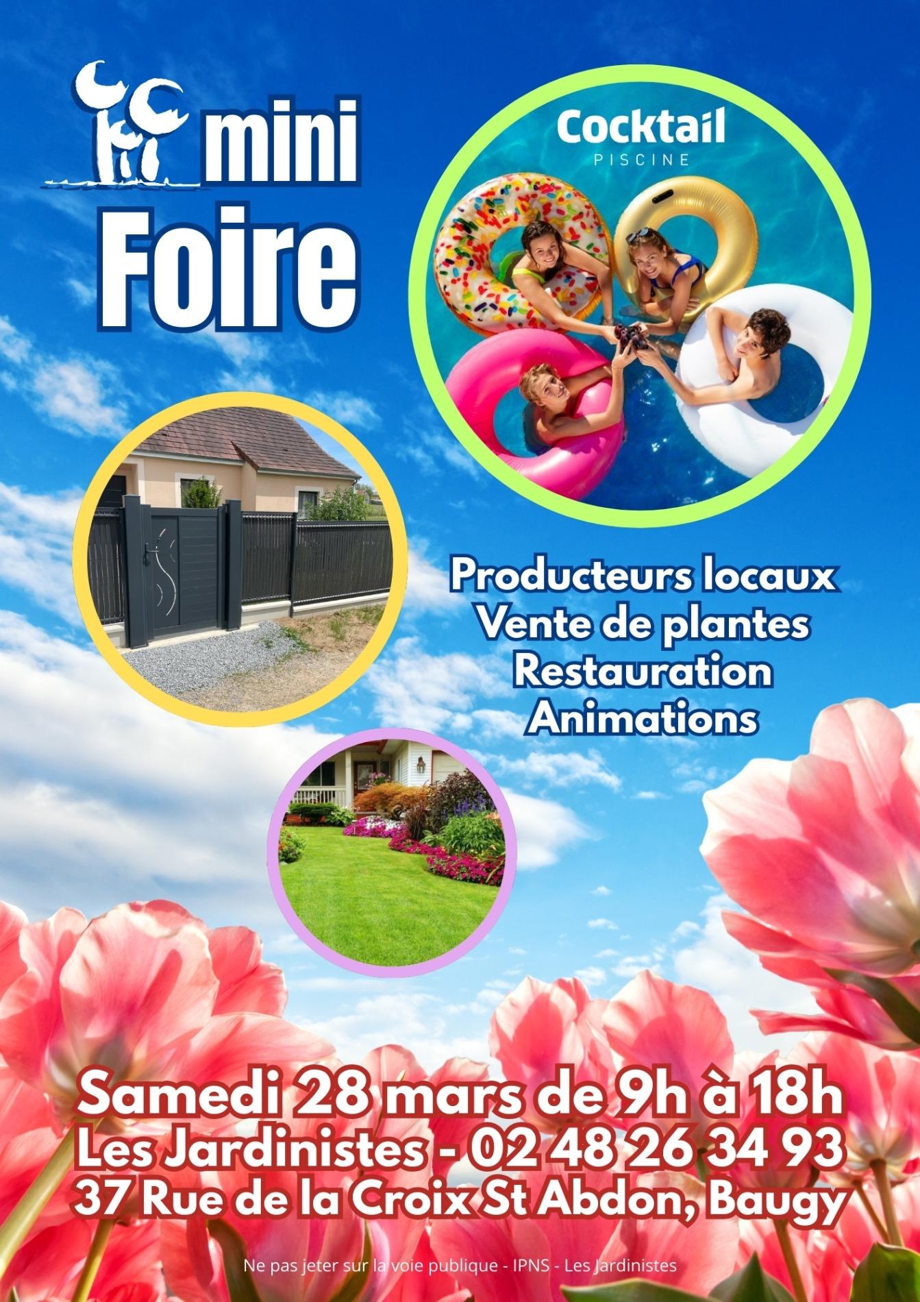 🌿 Mini Foire "Les Jardinistes" – Édition 2026 🌿