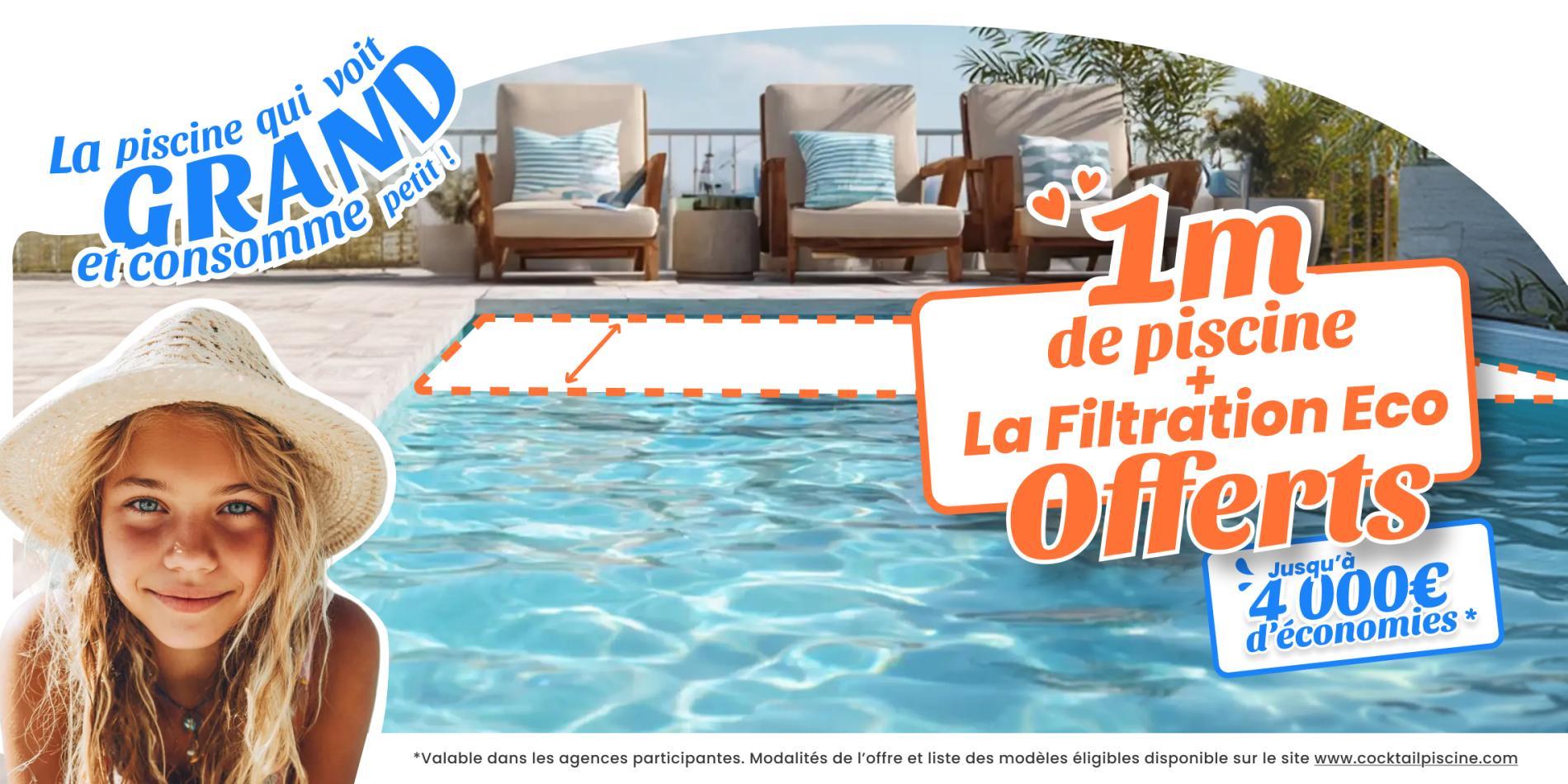 Économisez 4 000 € sur votre piscine !